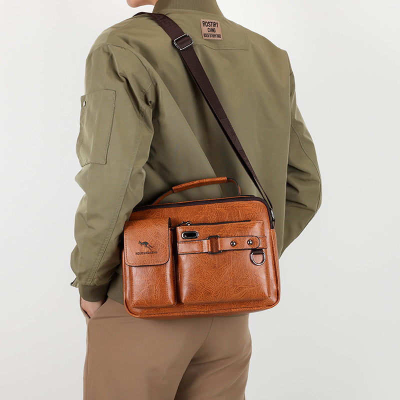 Suez Leather Bag